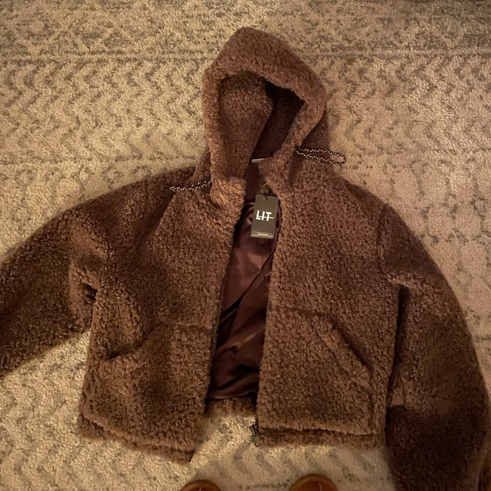 Fuzzy jacket